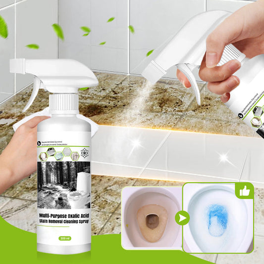 🔥Nuovo prodotto di grande vendita❤️🔥Spray detergente multiuso per la rimozione delle macchie all'acido ossalico