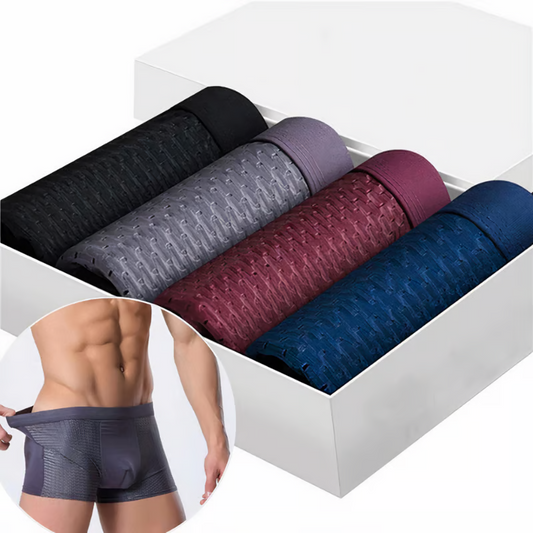 ✨️Boxer in fibra di bambù✨️Traspirazione e traspirazione del sudore&Antibatterico e soppressore degli odori