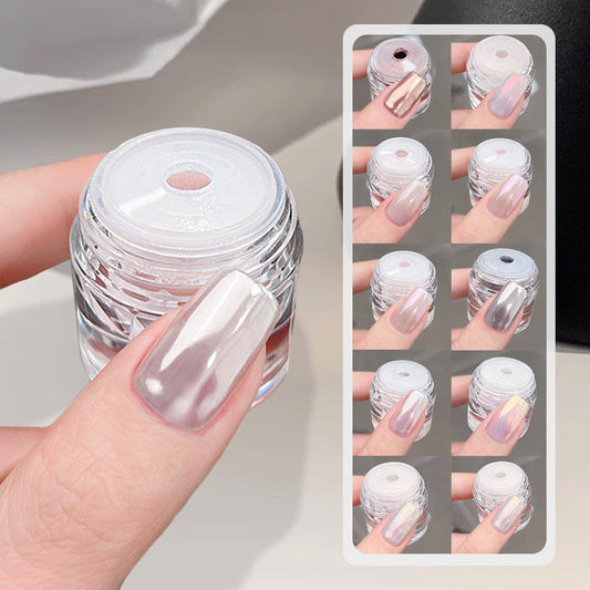 Nieuwe updates voor 2024🌈Chrome Spiegeleffect Nagelpoeder