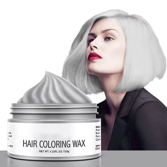 🖤🥳Saldi del Black Friday 🖤🥳Cera per capelli colorata - Colore per capelli naturale istantaneo, ingredienti naturali e lavabile