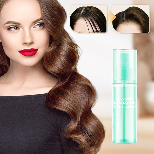 Spray per lo styling di lunga durata del controllo dell'olio