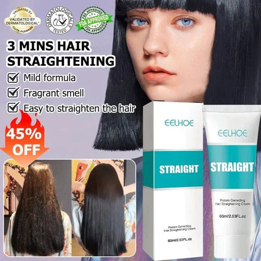 🔥50% KORTING🔥Keratinebehandeling voor het rechttrekken van haarcrème