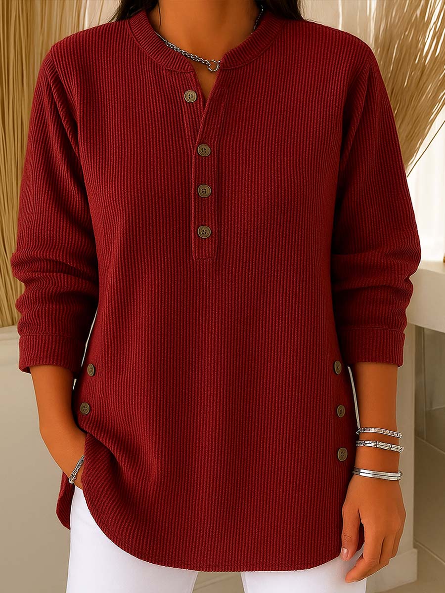 Bestseller🏆👚 Solid Crew Neck Knit Pullover – Timeless Comfort & Effortless Style for Every Occasion