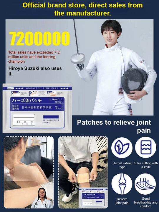 Universal Moxibustion Plaster Patch for Whole Body