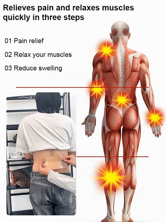 Universal Moxibustion Plaster Patch for Whole Body