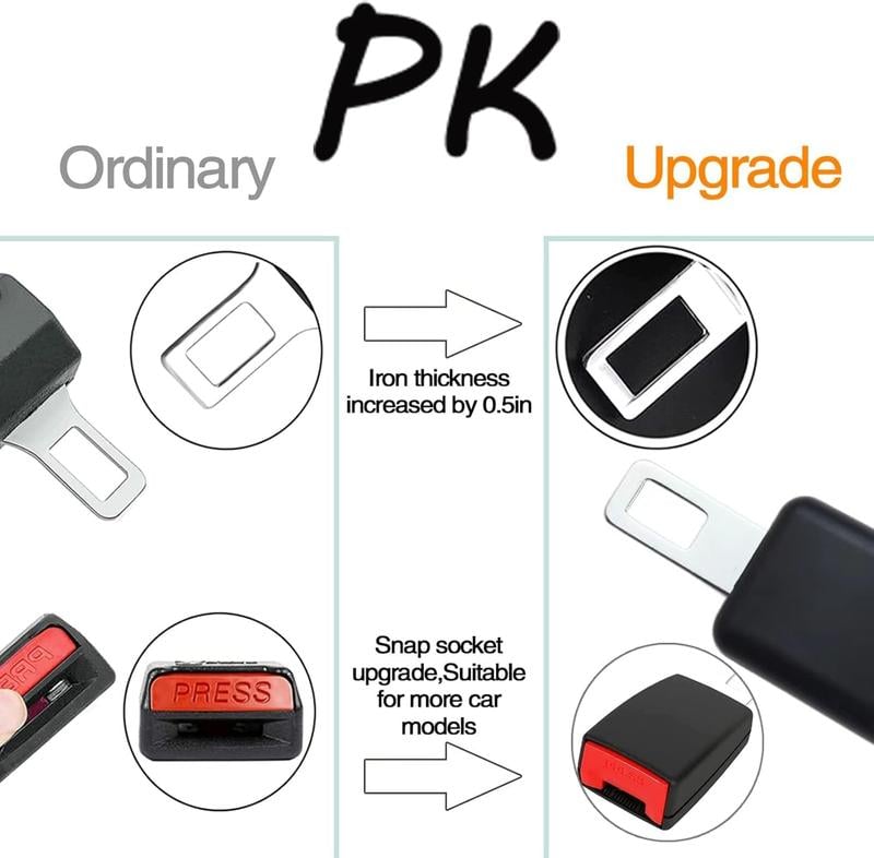 🎁2026 Limited Time Sale 49% Off🔥Car Belt Buckle Extension Seat Belt Clips🚗