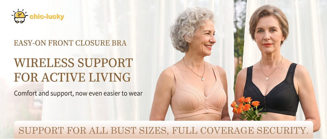 📢👙LAST DAY SPECIAL PRICE⚡CloudComfort™ Front-Button Cotton Bra – Breathable • Wire-Free • All-Day Support • Non-Padded & Skin-Friendly 🌿