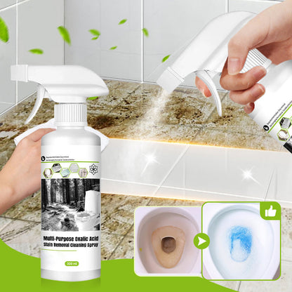 🔥New Hot Selling❤️‍🔥Multi-Purpose Oxalic Acid Stain Removal Cleaning Spray - Powerful & Eco-Friendly Cleaner for Every Surface