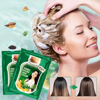 🔥Limited Time Offer🔥Plant Bubble Hair Dye Shampoo