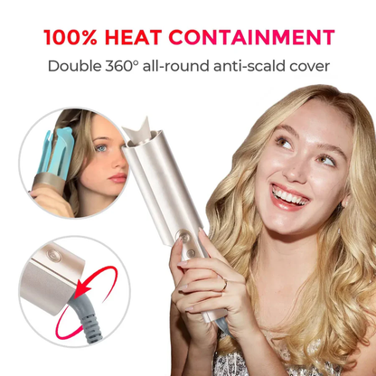 🎄Christmas Sale-Up to 50% OFF💇‍♀️Automatic Hair Curler with Four Temperature✨Fluffy Volume in Minutes