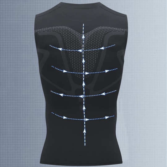 🔥50K+ SOLD💥Ionic Shaping Vest – Cooling compression, smooths belly & love handles. Invisible under shirts. Feel confident again!💪✨