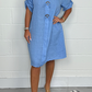 🔥2025 Hot Sale👗Plus Size Button Up Tunic Dress | Stylish & Versatile | Confidence Booster