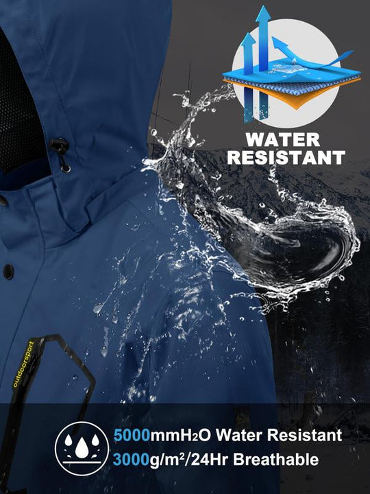 🔥Het rea 50% rabatt🎁Lätt vindjacka för män med avtagbar huva för vandring, fiske, träningskläder