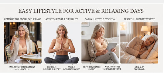 📢👙LAST DAY SPECIAL PRICE⚡CloudComfort™ Front-Button Cotton Bra – Breathable • Wire-Free • All-Day Support • Non-Padded & Skin-Friendly 🌿