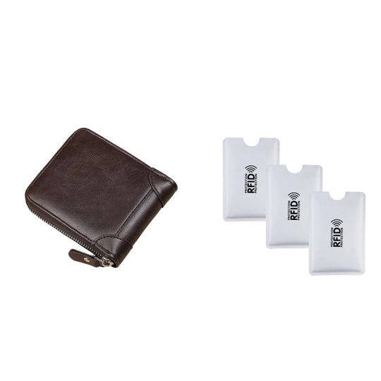 💳Multifunctional Card Holder with RFID Slot for Multiple Purposes