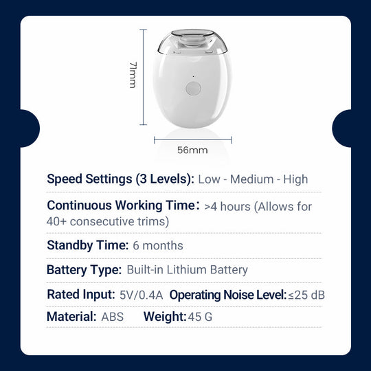 🎁Koncoroční výprodej 50% sleva⚡Univerzální automatická bruska na nehty pro dospělé i děti