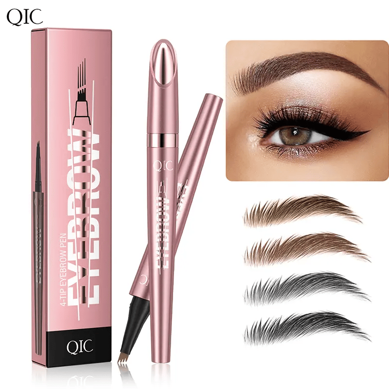 🥳BUY 1 GET 1 FREE💞50K+ SOLD!💥✨3D Natural-Looking Eyebrow Pencil– 4-prong tip creates natural hair-like strokes. Waterproof, smudge-proof & lasts 24h