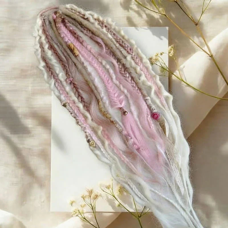 📢📢50%  OFF !! ⏰Bohemian Textured Ponytail | Instant Dreadlock Hair Extension | Easy Clip-In for Festivals & Nights Out