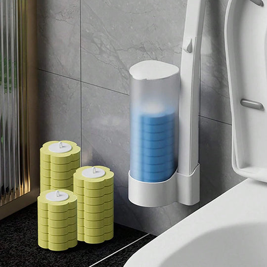 🚽 Disposable Toilet Cleaning System⚡– Hygienic One-Click Cleaning, No Residue Left, Easy to Use & Disposable 🧼