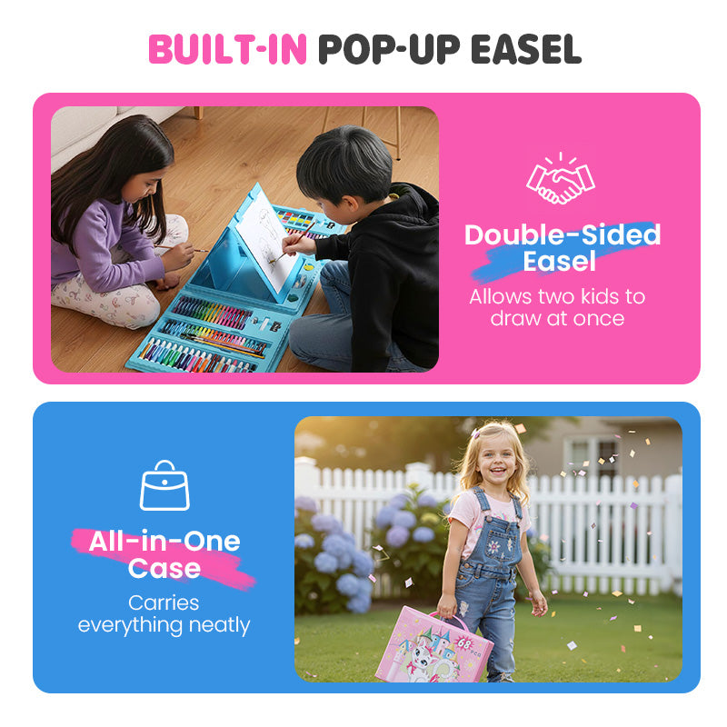 📢📢خصم ٥٠٪ !!✨مجموعة إبداعية فنية فاخرة 6 في 1🎁أفضل هدية للأطفال