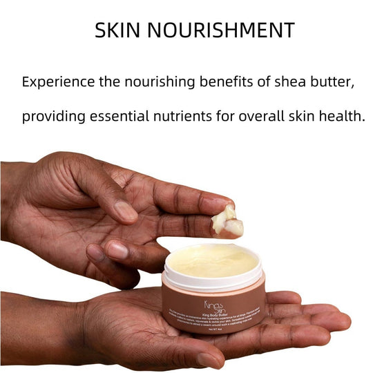 🏆Blixtrea⚡ 100 000+ SÅLDA! Nästan slut💥Crowned Skin King Cologne Body Butter - Varm & Sensuell signaturdoft