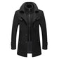 ⏳Limited-Time 50% Off⏰Men Classic Blends Wool Trench Coat 🧥