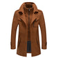 ⏳Limited-Time 50% Off⏰Men Classic Blends Wool Trench Coat 🧥