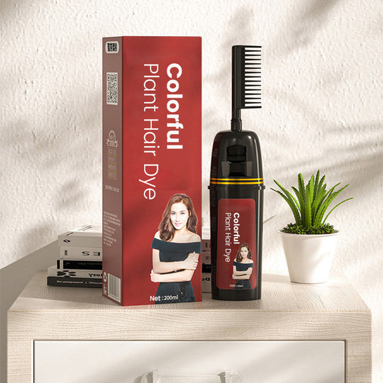 🔥HOT SALE 50% OFF🔥Colorful Plant Hair Dye - With Innovative Comb Applicator