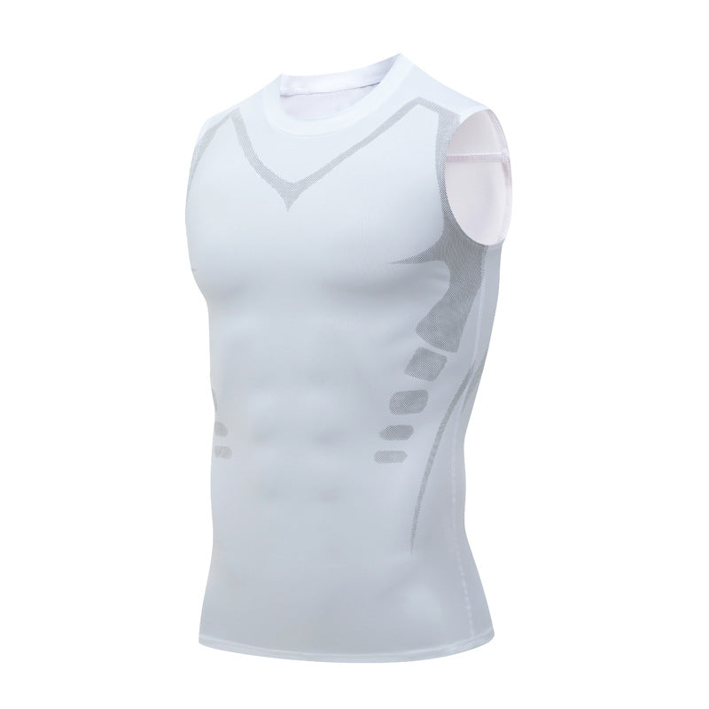 🔥50K+ SOLD💥Ionic Shaping Vest – Cooling compression, smooths belly & love handles. Invisible under shirts. Feel confident again!💪✨