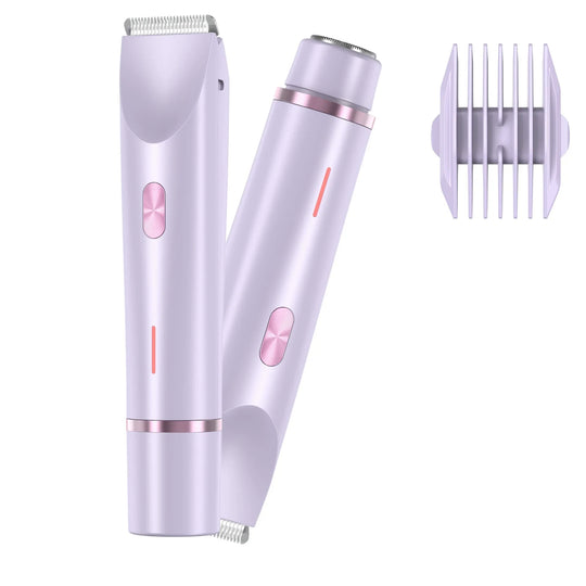 🥳LAST DAY PROMOTION - 50%OFF🥳💞Electric Bikini Trimmer for Women, Rechargeable 2 in 1 Body & Facial Hair Removal