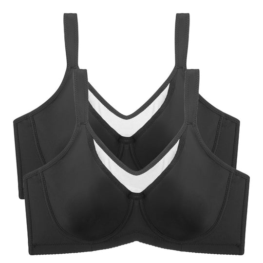 🏆Last Day £14.99!!- BUY 1 GET 1 FREE(Add 2pcs to your shopping cart)💐Women's Elegant Sheer Full Coverage Plus Size Bra