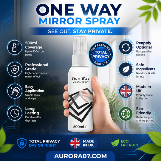 ☀️50% OFF Reflective Window Spray 🏆✨One-Way Mirror Privacy Shield for Home & Car💨