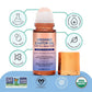 🏆#1 Best Seller⏰Organic Golden Castor Oil Roll-On with Rose Quartz 1.7oz