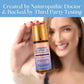 🏆#1 Best Seller⏰Organic Golden Castor Oil Roll-On with Rose Quartz 1.7oz