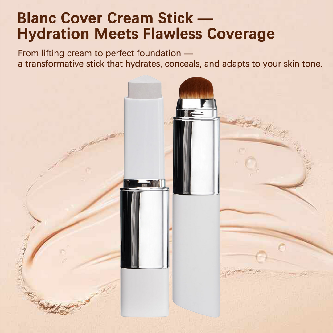 🌟Cream Stick V White Korean Color-Changing Foundation Stick with Volufiline
