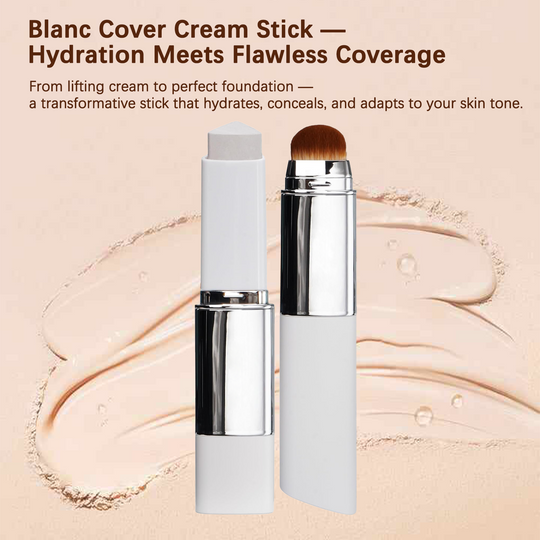 🌟Cream Stick V White Korean Color-Changing Foundation Stick with Volufiline