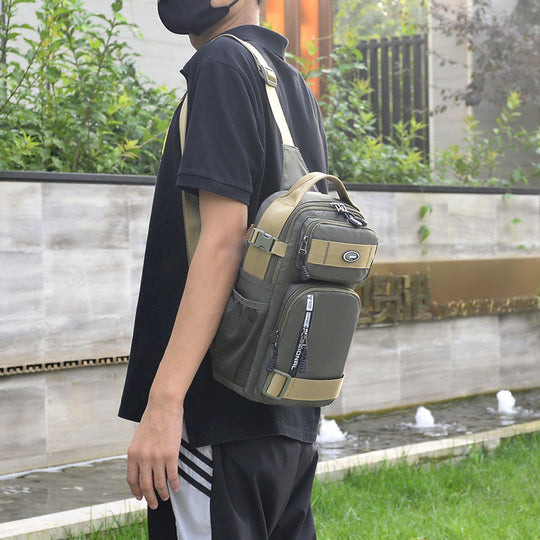 👜Adjustable Oxford Cloth Chest Bag – Lightweight, Durable & Versatile