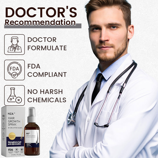 Spray naturale per la ricrescita dei capelli HZA™