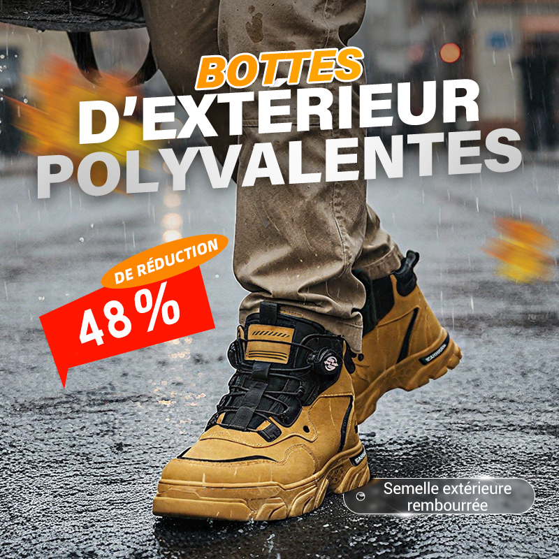 🔥 -51 % | 🥾 Chaussures de Travail Homme – Imperméables, Antidérapantes & Robustes