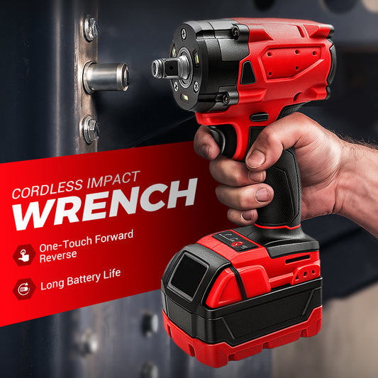 3-in-1 Cordless Impact Wrench - 1/2" Drive, Compatible with M18 Batteries, 4500 RPM Brushless Motor