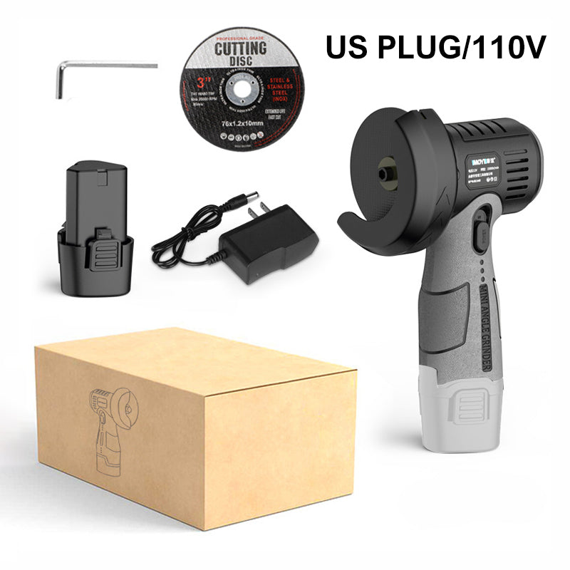 ⏳Time-limited Special🧰12V Mini Angle Grinder with Cutting Disc