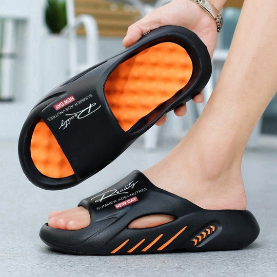 🥳SUMMER HOT SALE🥳💞50K+ SOLD!💥60% OFF! 🔥Non-Slip Thick Sole Cloud Slides for Men