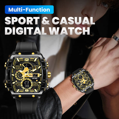 ⚡Tehnica de iluminare din spate cu LED-uri + cronometru💥Ceas digital Smael Technology Style