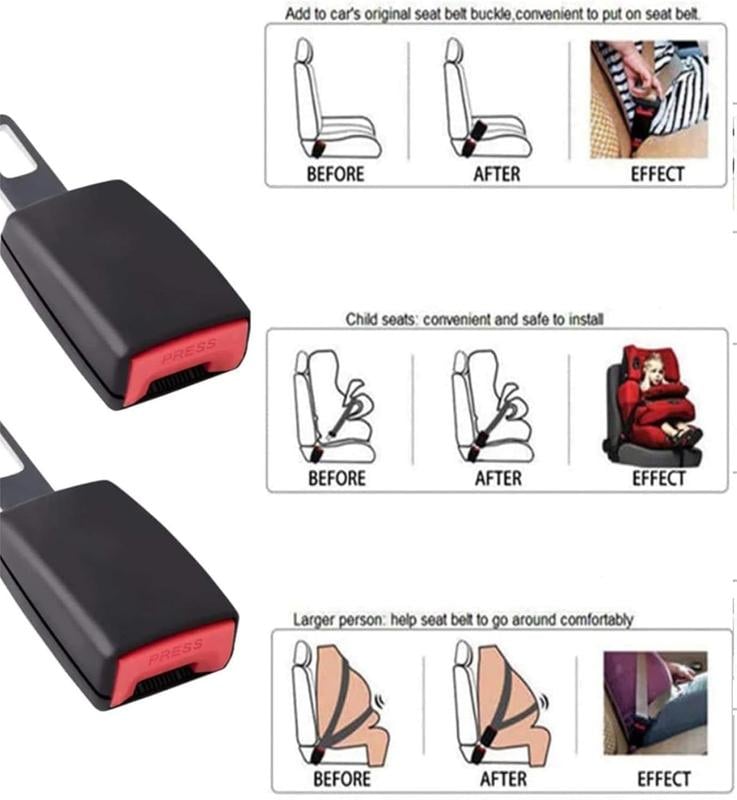🎁2026 Limited Time Sale 49% Off🔥Car Belt Buckle Extension Seat Belt Clips🚗