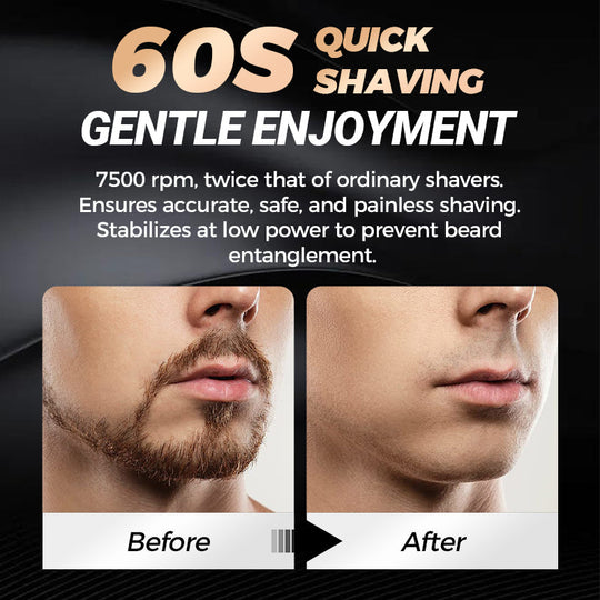 ✨VENDITA CALDA✨Nuovo rasoio tascabile aggiornato 2025 Mini rasoi USB per uomo Rasoio elettrico compatto impermeabile ricaricabile per casa, auto, viaggio