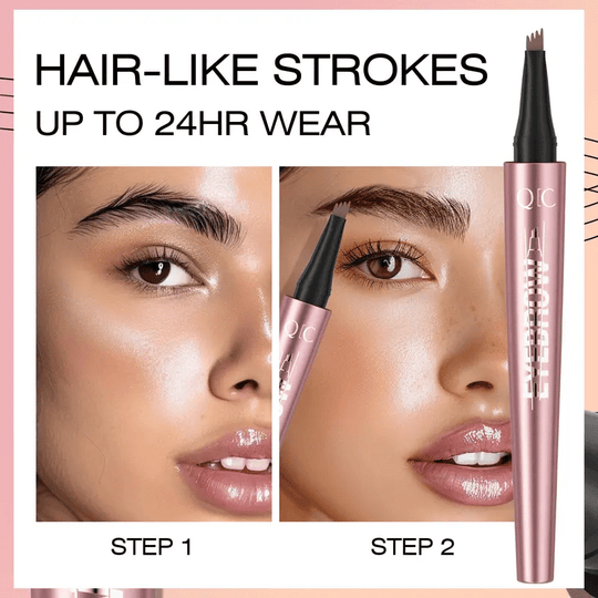 🔥2026 Hot Sale ⏰💞50K+ SOLD!💥✨3D Natural-Looking Eyebrow Pencil– 4-prong tip creates natural hair-like strokes. Waterproof, smudge-proof & lasts 24h