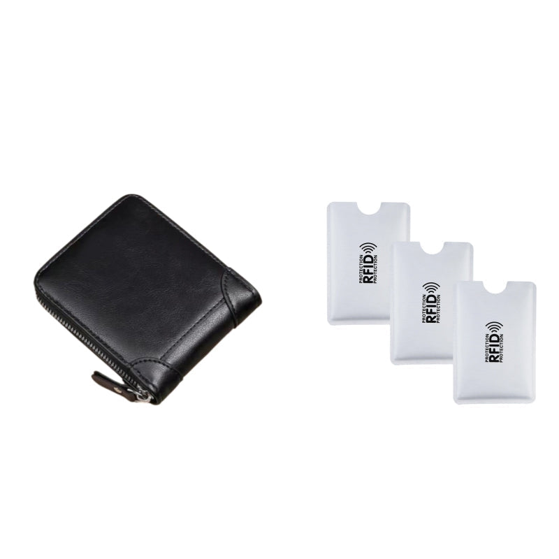 💳Multifunctional Card Holder with RFID Slot for Multiple Purposes