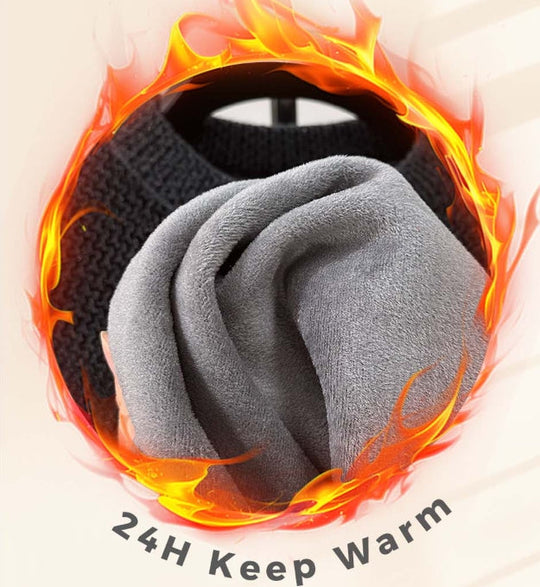 Vadderad tröja i mink🔥Ultimat värme🔥