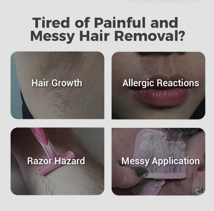 ⚡ Ardú Céime an Lae Deiridh - Ceannaigh 1 Faigh 2 Saor in Aisce⚡Trealamh Uachtair um Bhaint Gruaige do Mhná💛💛