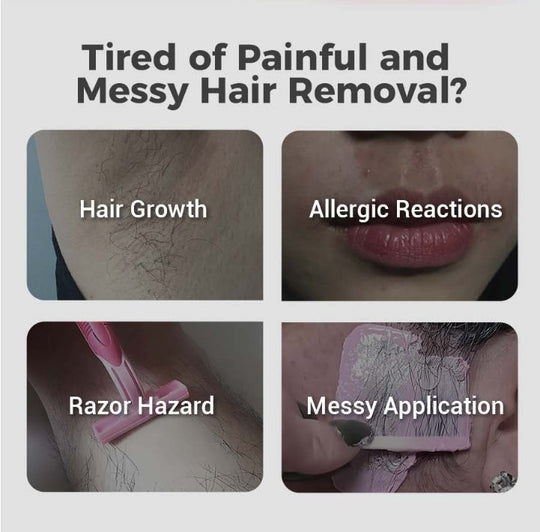 ⚡ Ardú Céime an Lae Deiridh - Ceannaigh 1 Faigh 2 Saor in Aisce⚡Trealamh Uachtair um Bhaint Gruaige do Mhná💛💛